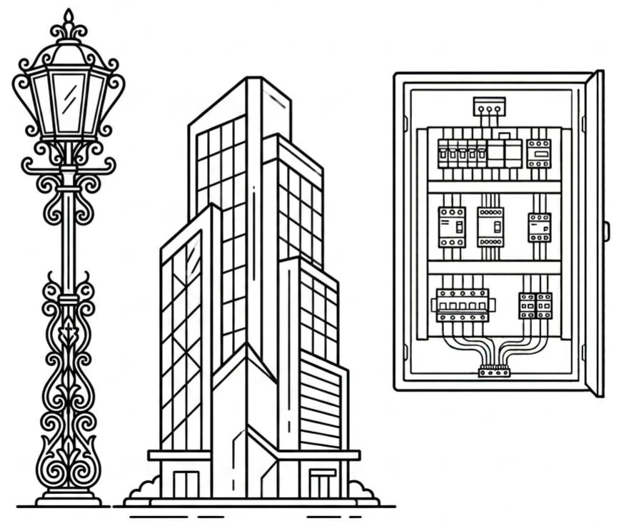 Obra pública, alumbrado e iluminación técnica