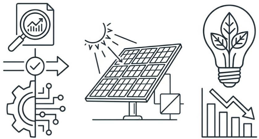 Instalaciones fotovoltaicas y eficiencia energética